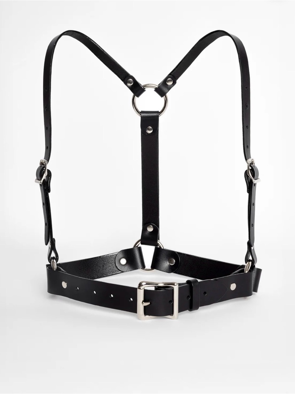 ZANA BAYNE - Signature Harness SIZE M - Black Leather Harness